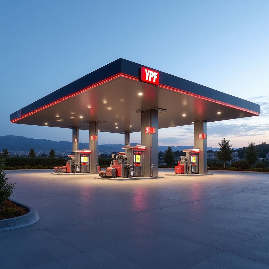 Combustible YPF Infinia